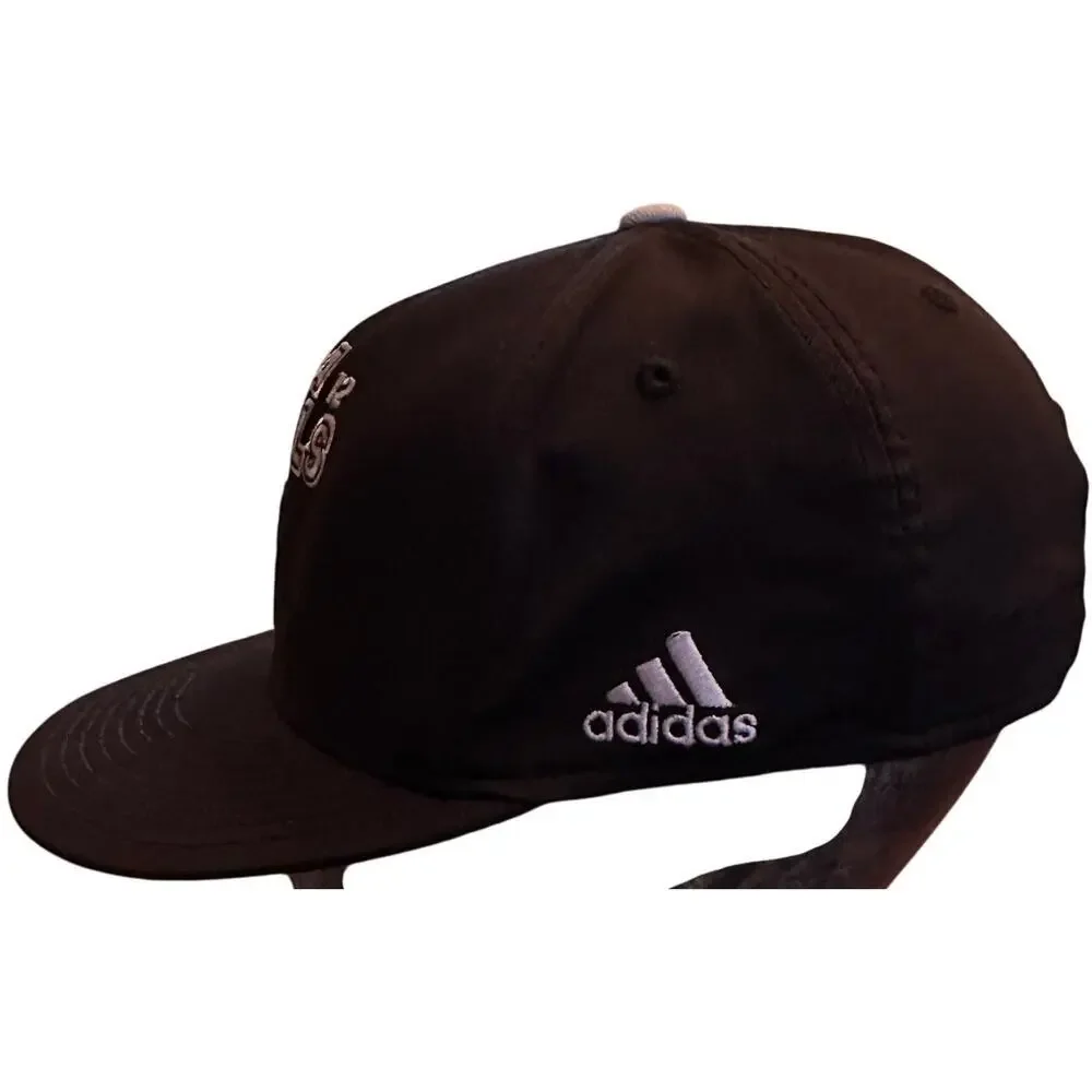 Adidas NBA Finals Hat Men OSFA Black Miami Heat 2012 Champions Cap